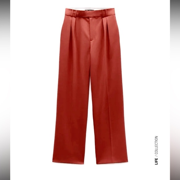 Zara Pants - ZARA HIGHT WAISTED TROUSERS